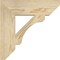 Ekena Millwork Legacy Slat Rough Sawn Bracket, Douglas Fir, 4"W x 16"D x 16"H BKT04X16X16LEC06RDF - alternate 2